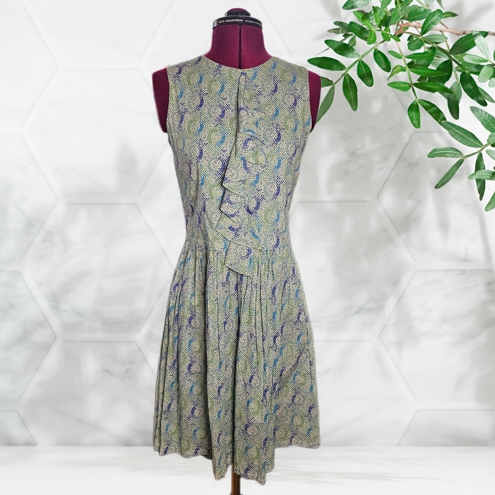Philippine BAYO Chic Asymmetrical Patterned Dress